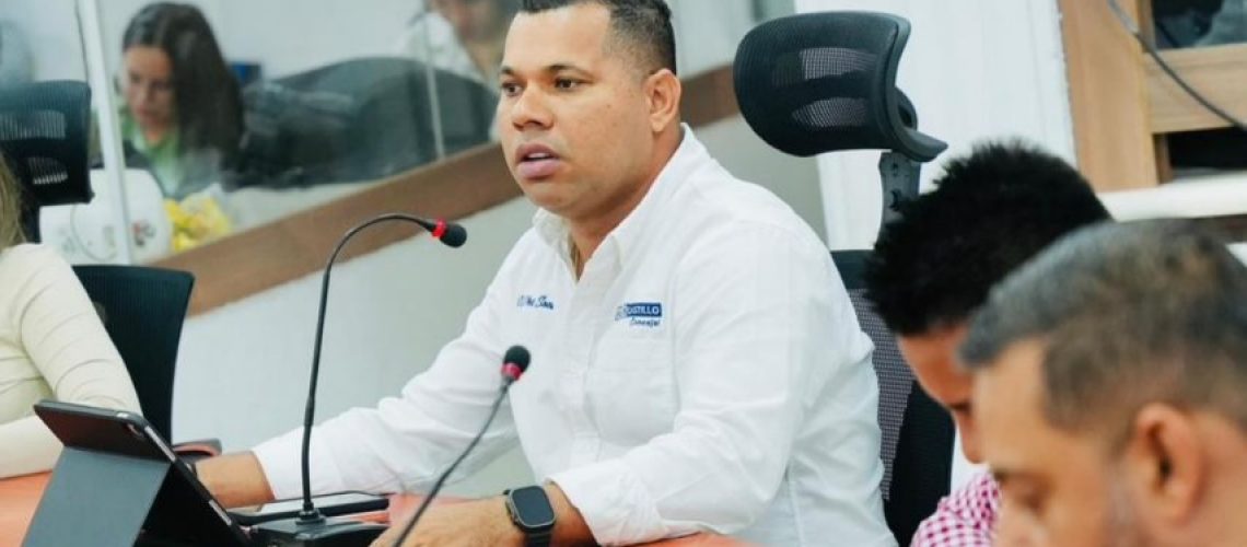 Concejal Alexis Castillo