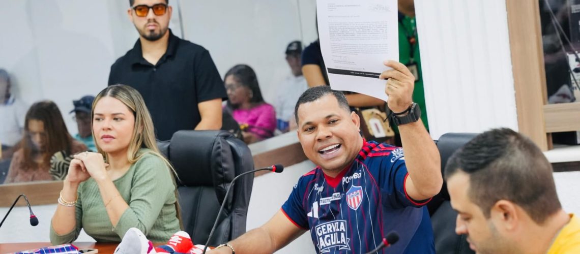 Concejal Alexis Castillo, aprobada la política pública de barrismo social en Barranquilla