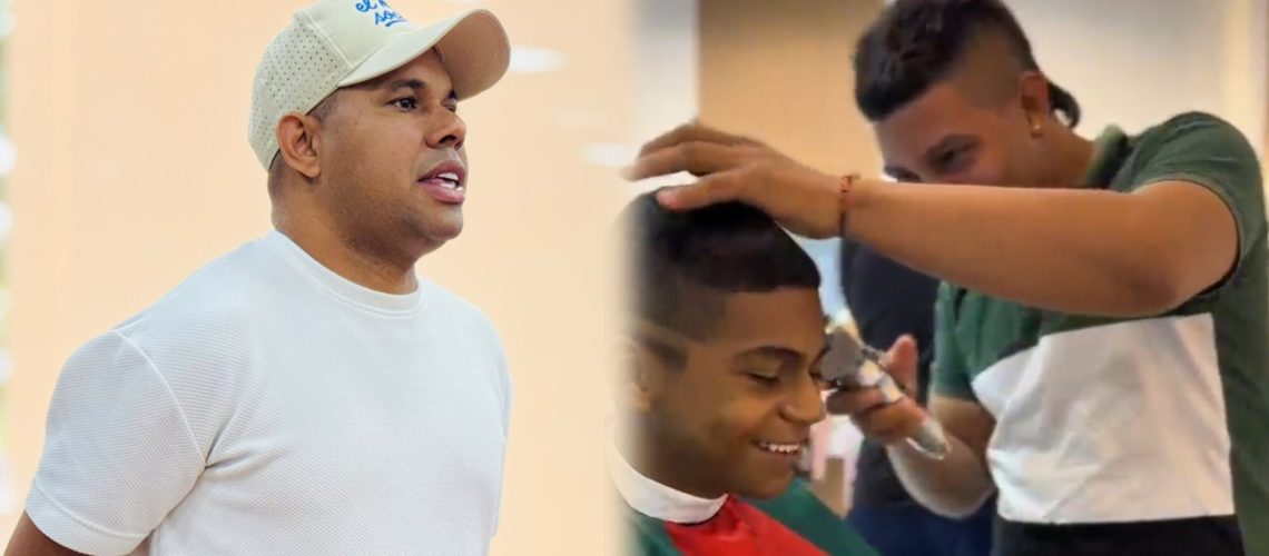 Concejal Alexis Castillo formación barberos