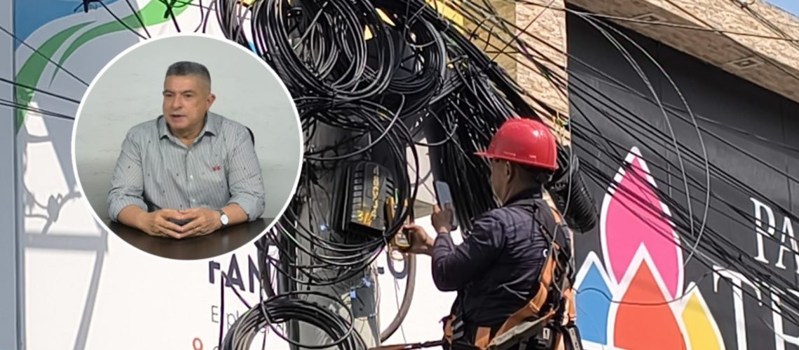 Concejal Juan José Vergara sobre cableado aéreo