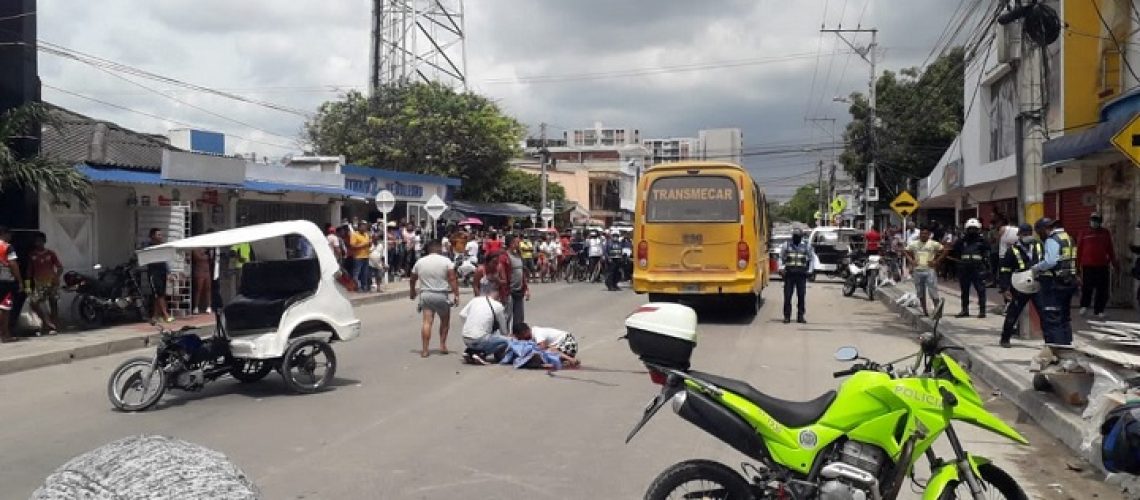 Conductor de motocarro muere tras accidente en Soledad (4)