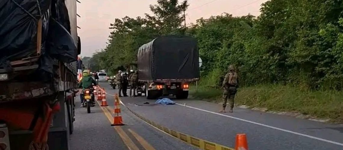 Conductor muerto San Jacinto, Bolívar