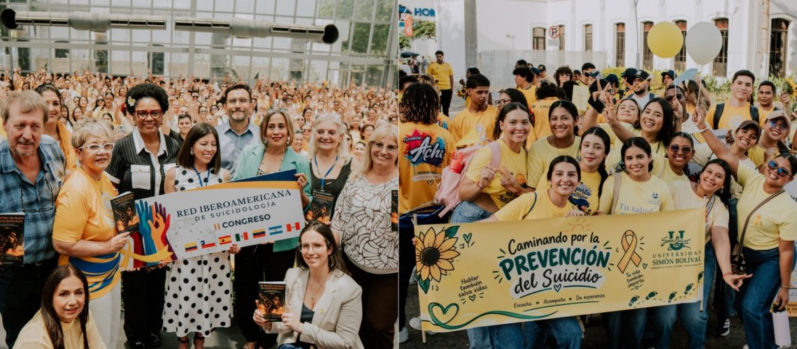 II Congreso Iberoamericano de Suicidología y la tercera Caminata por la Vida