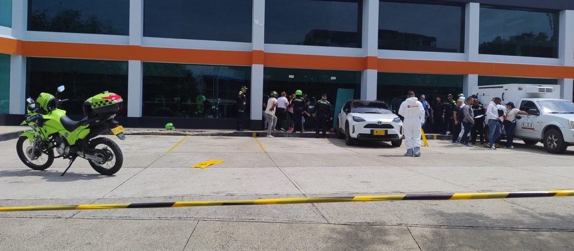 Crimen afuerta de gimnasio en el barrio Boston, Barranquilla