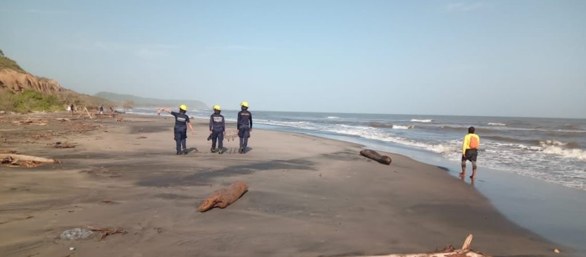 Cuerpo rescatado en playas de Salgar