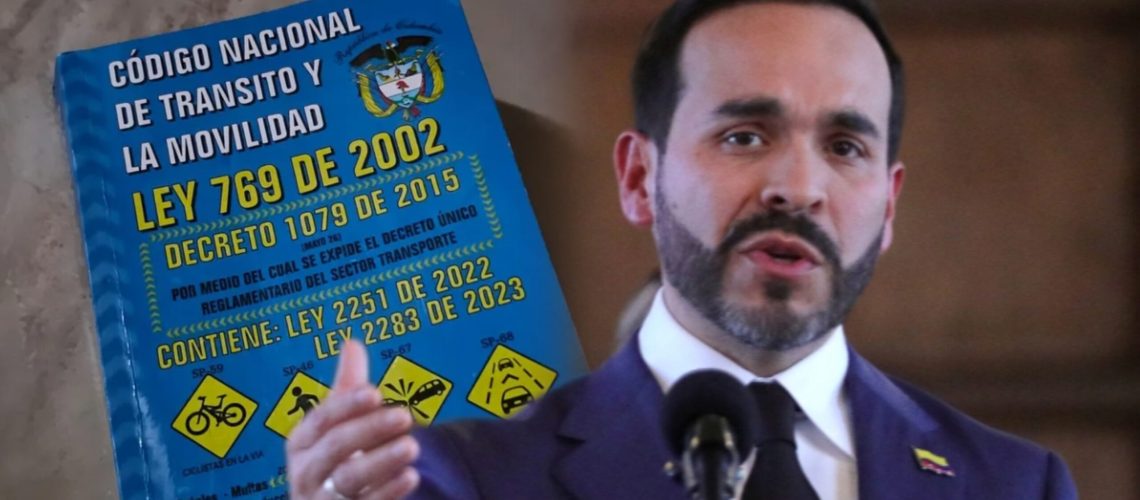 De la Espriella reforma Código de Tránsito