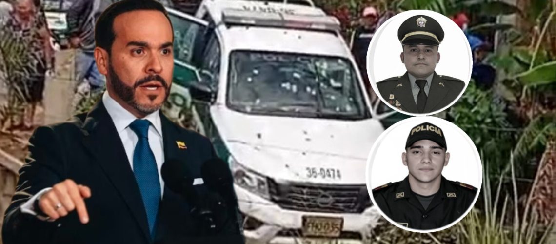 De la Espriella tras asesinato de dos policías en Ábrego, Norte de Santander