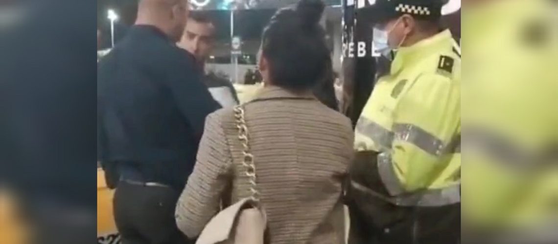 Denuncia taxista Bogotá