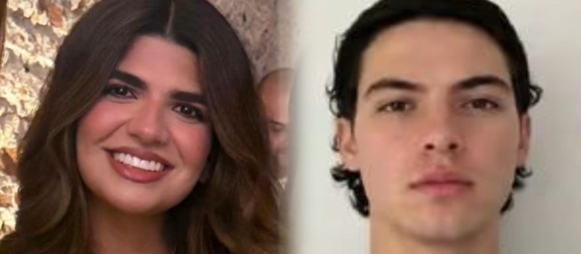 Luciana Dangond y Jerónimo Ibarra, los dos jóvenes que estaban desaparecidos y fueron encontrados sanos y salvos.