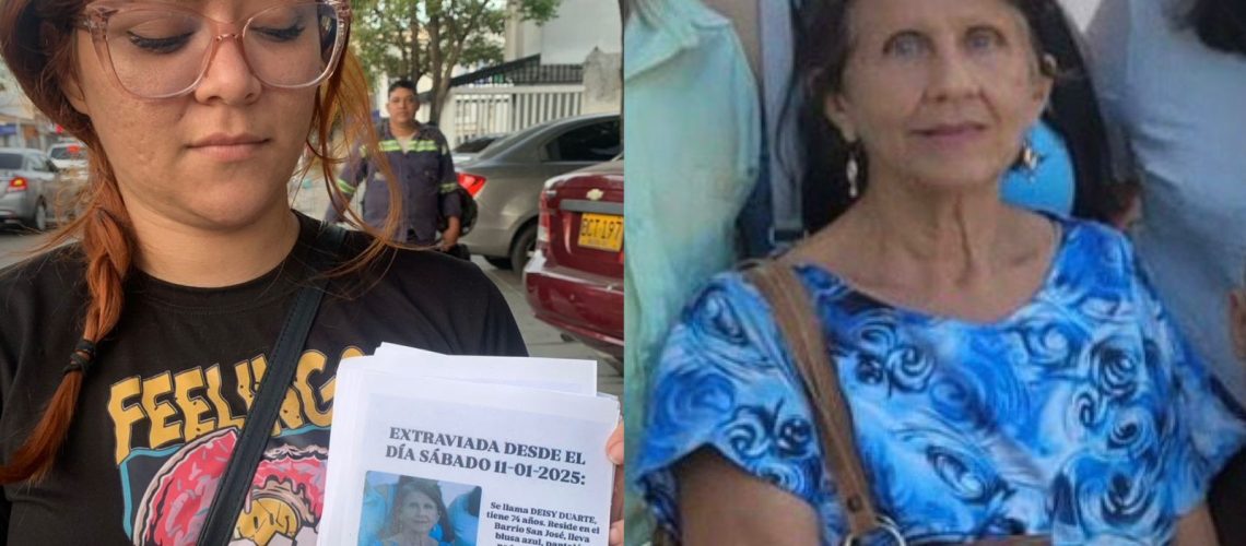 Desaparición adulta mayor San José