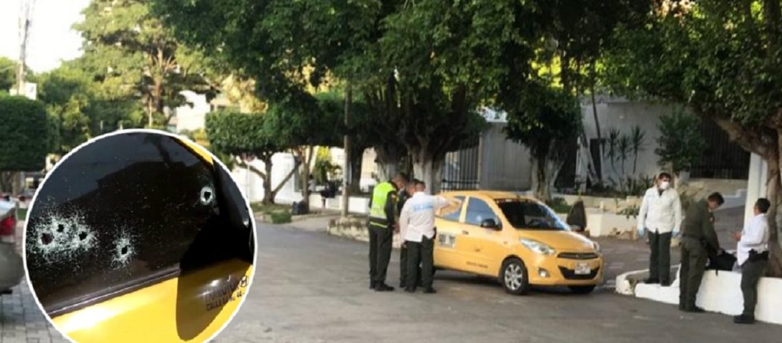 Destacada homicidio taxi Barranquilla