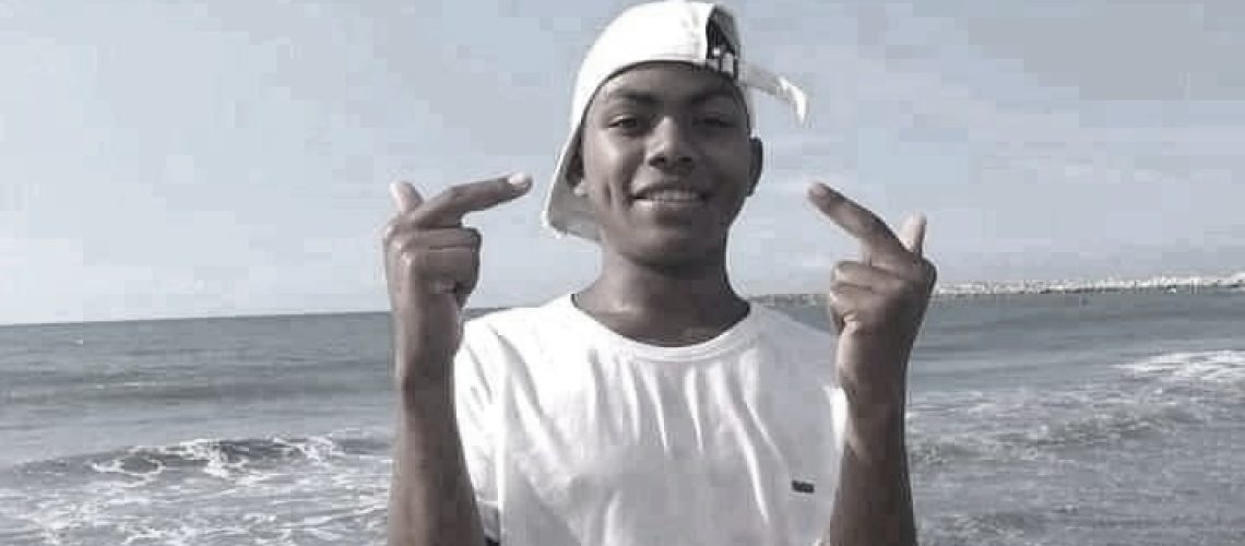 Dilan Caballero, asesinado en el barrio El Valle