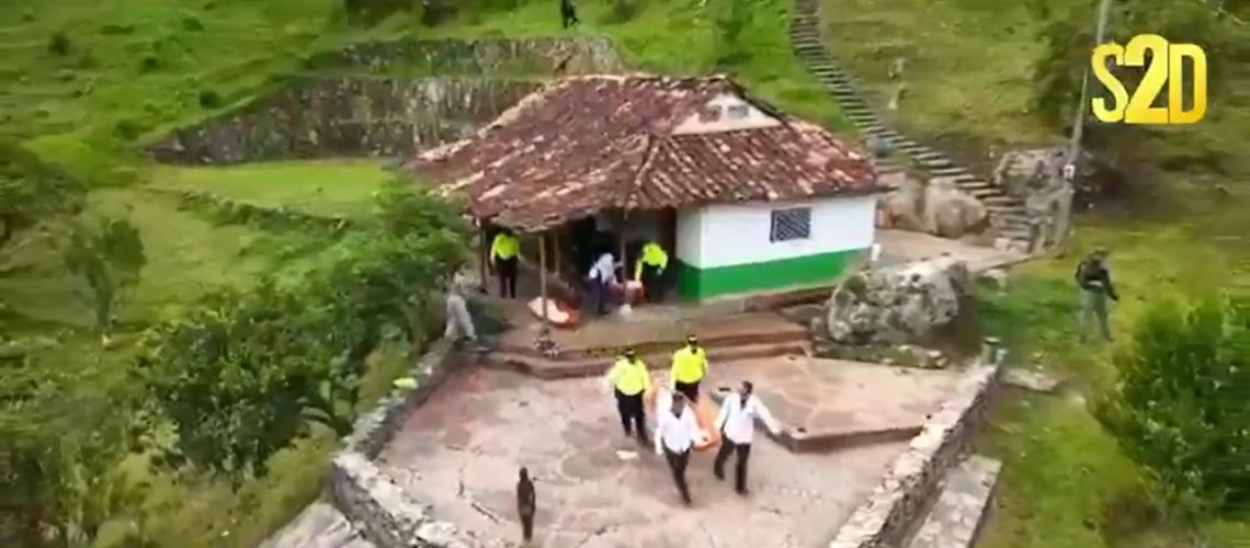 Disidentes FARC abatidos Barbosa Antioquia