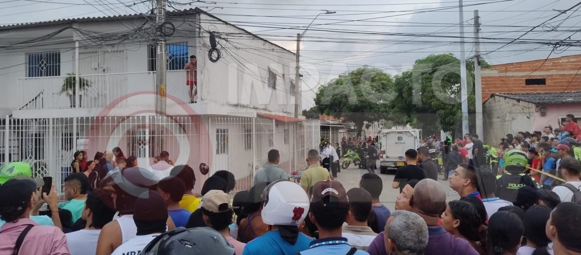 Doble homicidio barrio Santa María Barranquilla