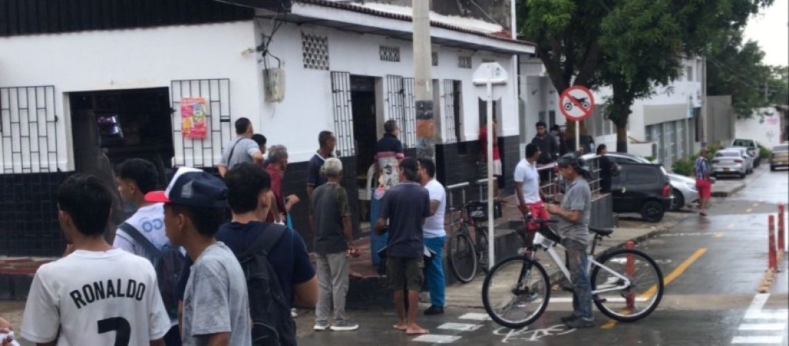 Domiciliario herido en Chiquinquirá