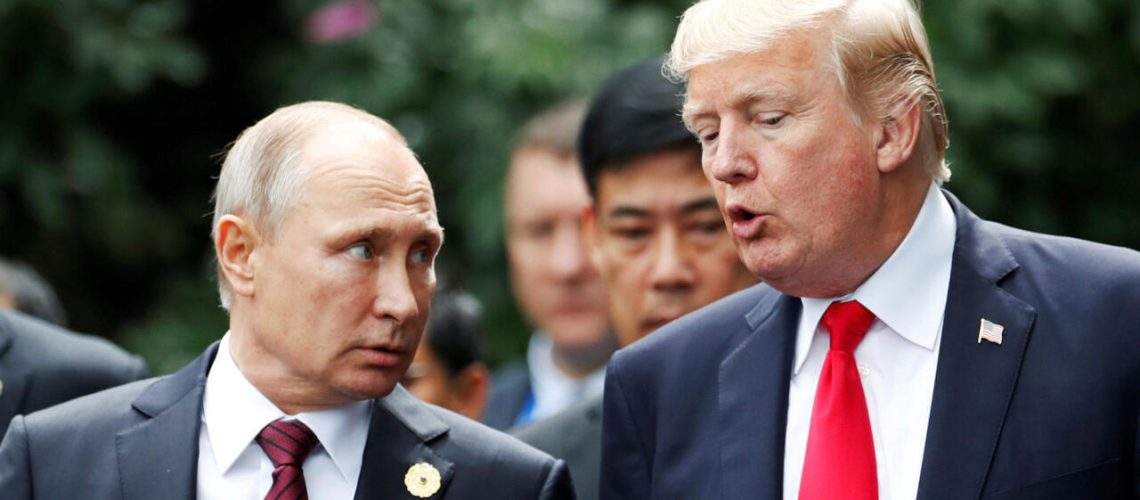 Donald Trump y Vladimir Putin