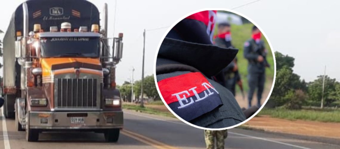 ELN secuestro cinco conductores Cesar