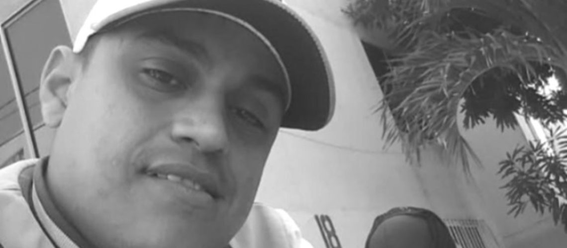 Efraín García, asesinado en Las Cayenas