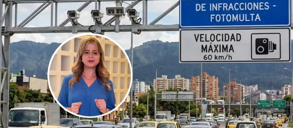 Elsa Noguera fotomultas