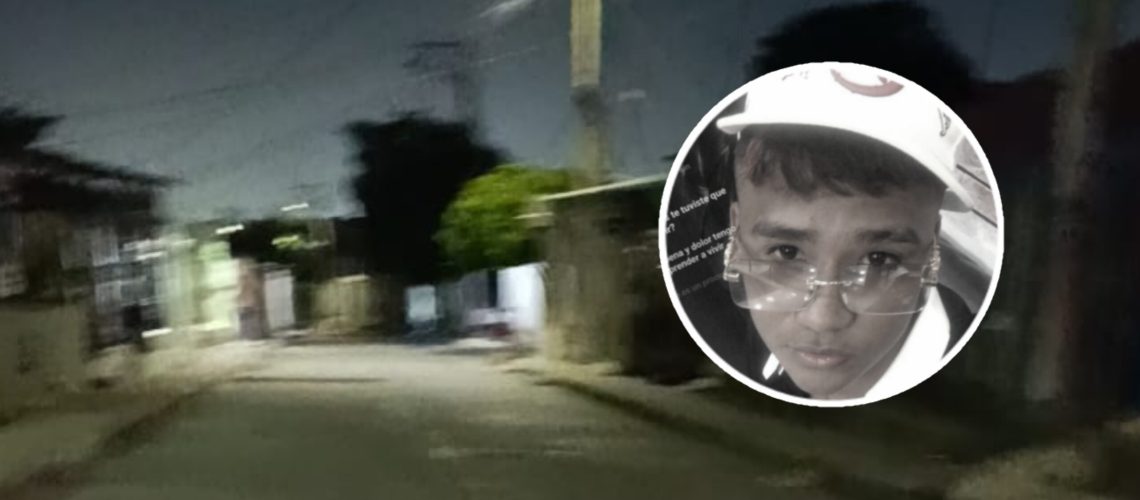 Esleider Sánchez, asesinado en El Bosque