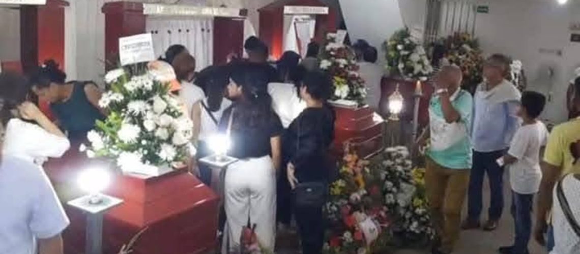 Exequia familia Lora Rincón, masacrada en Aguachica 2