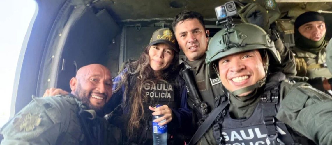 Expersonera de Tamalameque rescatada del ELN