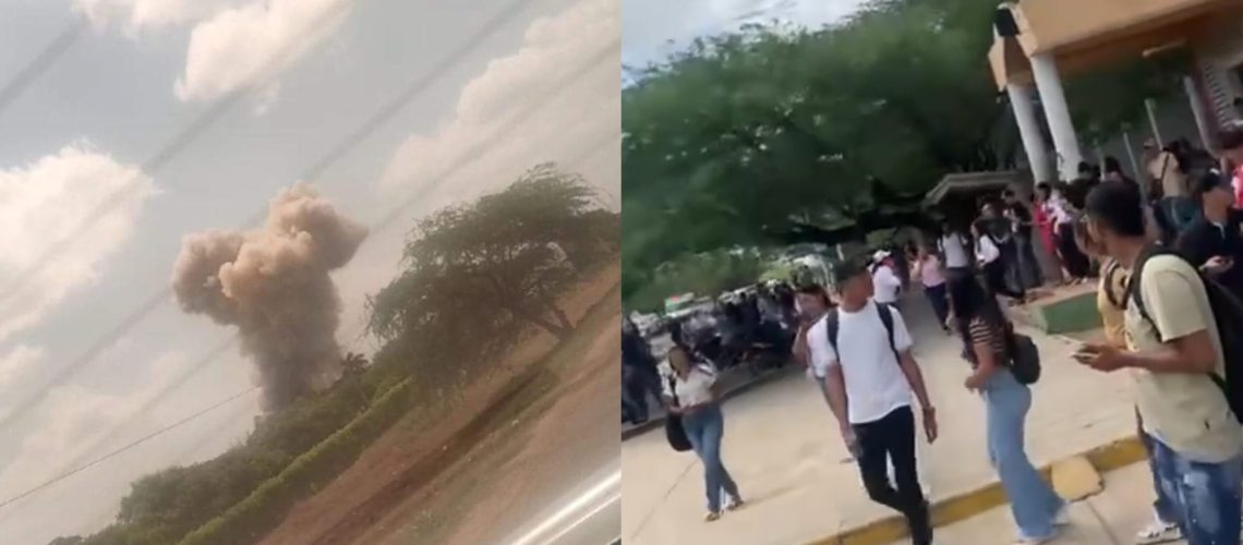 Explosión batallón en Riohacha, La Guajira