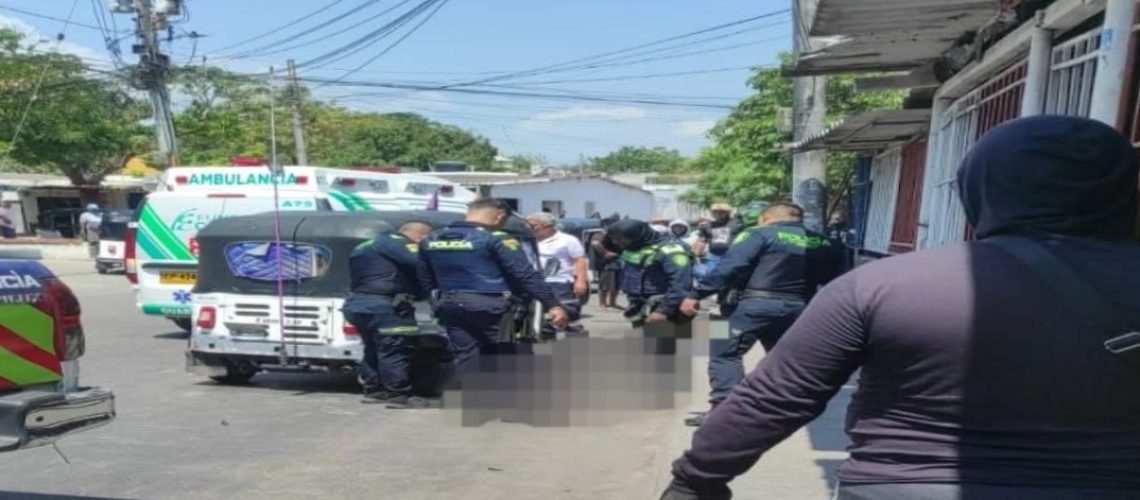 Homicidio motocarrista Malambo