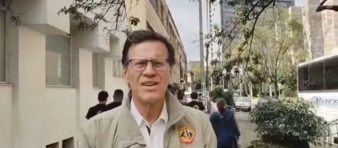 Fabio Arias, presidente CUT