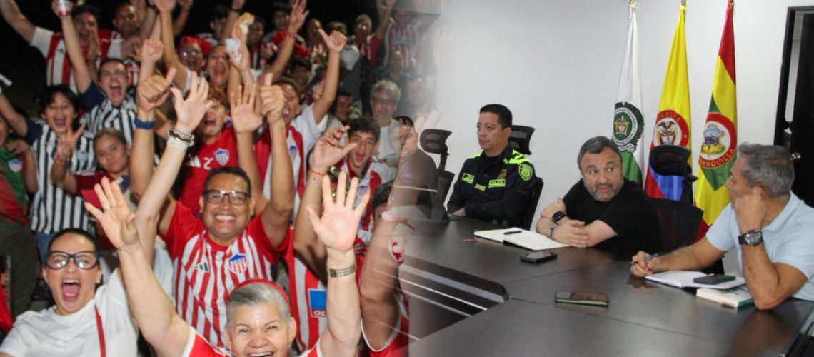 Final Junior vs Nacional medidas Barranquilla
