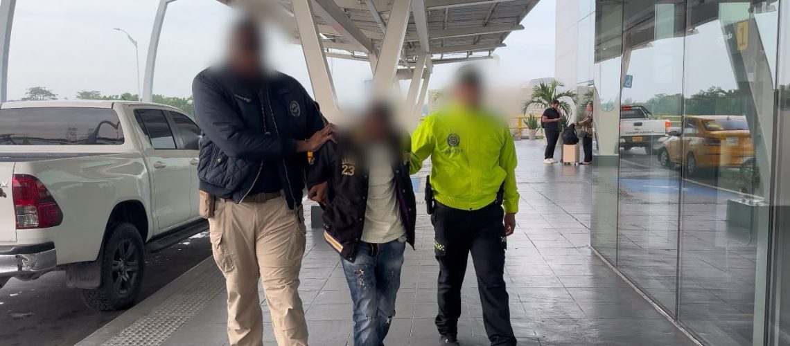 Francés capturado en Barranquilla y expulsado por la Policía y Migración Colombia