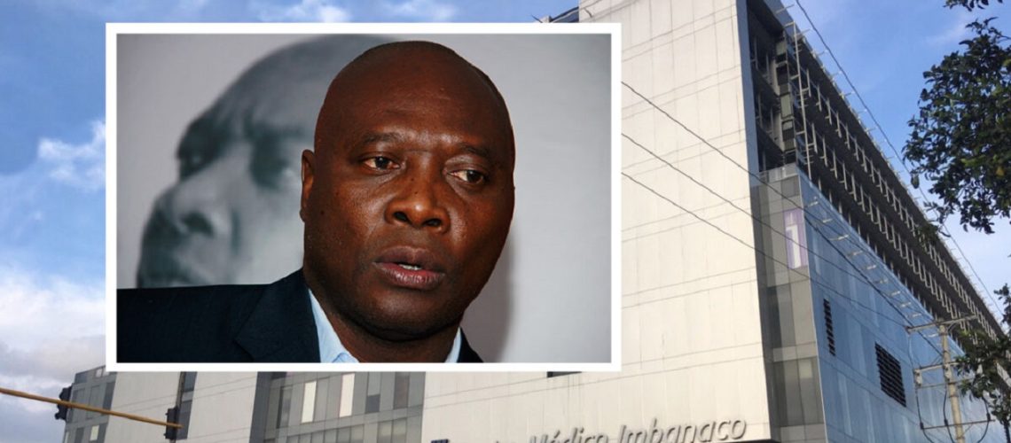 Freddy Rincón en clínica