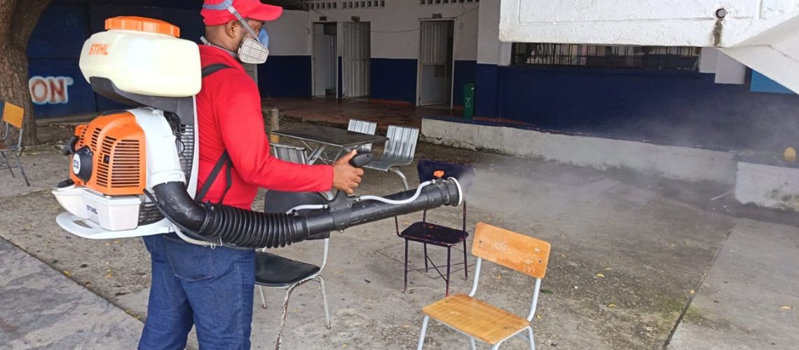 Fumigación instituciones educativas de Soledad