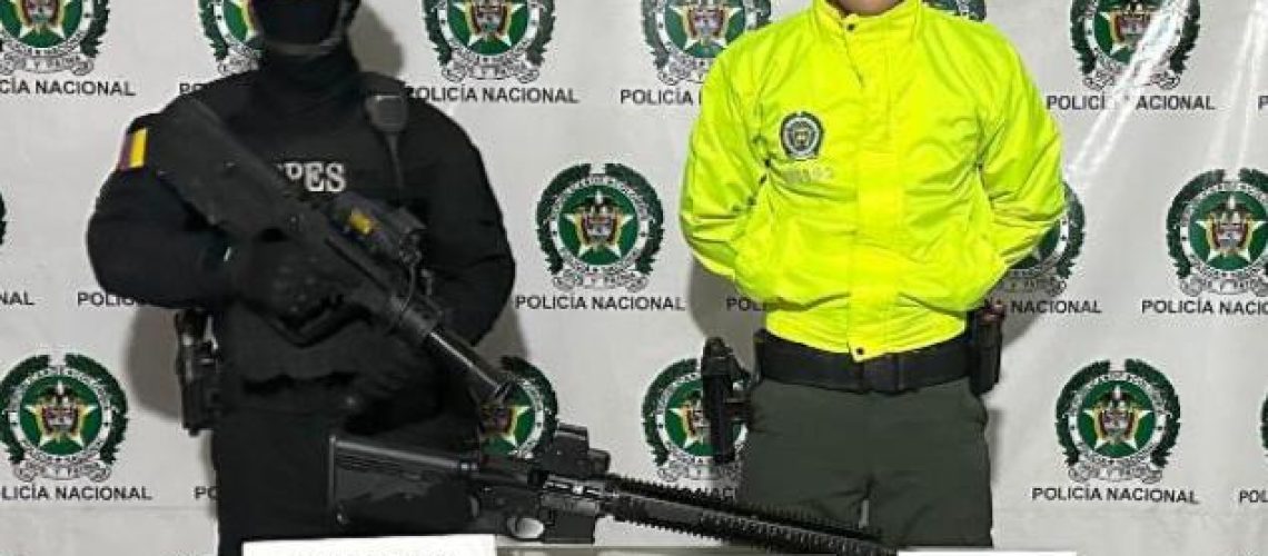 Fusil 556 incautado