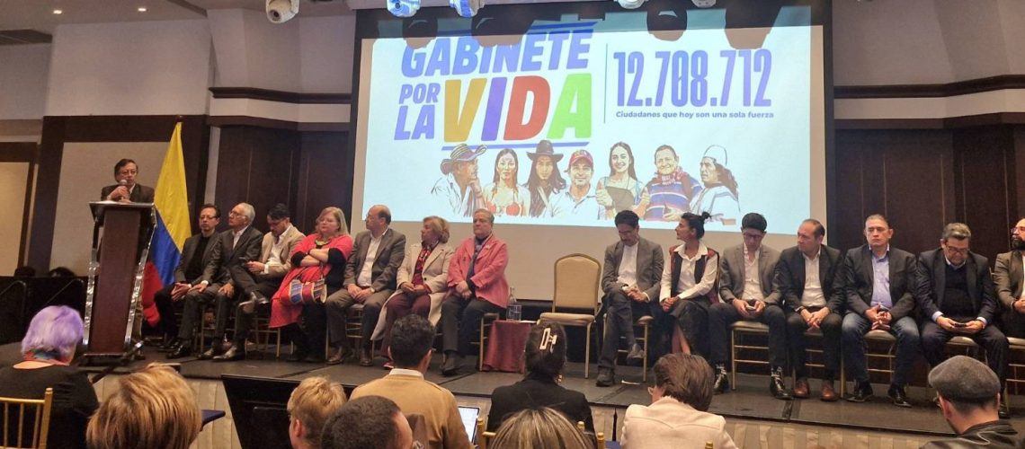 Gabinete por la Vida de Petro y Cepeda