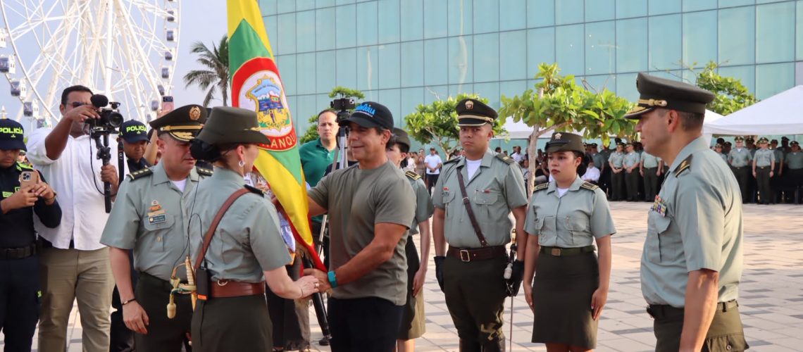 General Sandra Rodríguez, comandante Mebar 3