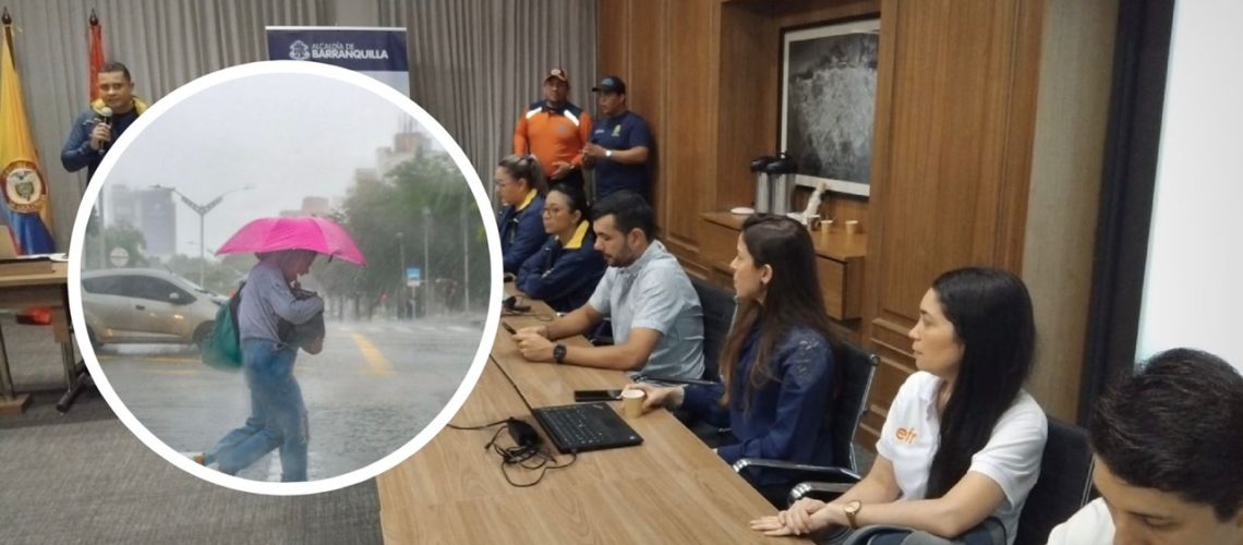 Gestión del Riesgo lluvias Barranquilla
