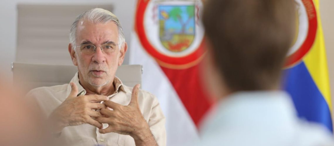 Gobernador Verano pide a Air-e cobrar tasa de seguridad