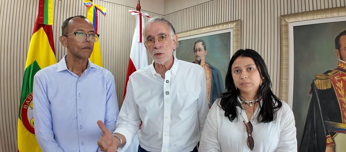 Gobernador Verano y rector encargado de Uniatlántico Rafael Castillo