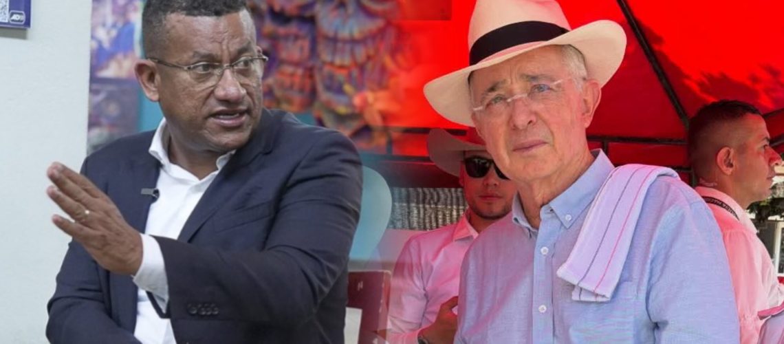 Gobernador de Nariño y expresidente Uribe