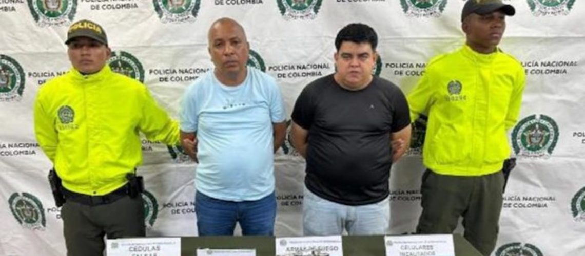 Gordo Llamas y Bahoque capturados en Barranquilla