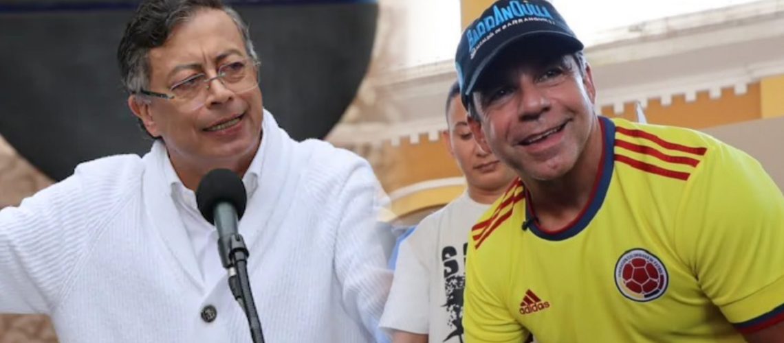 Gustavo Petro y Alejandro Char