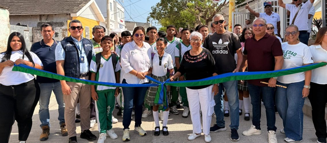 Habilitación vía en el barrio Ferrocarril