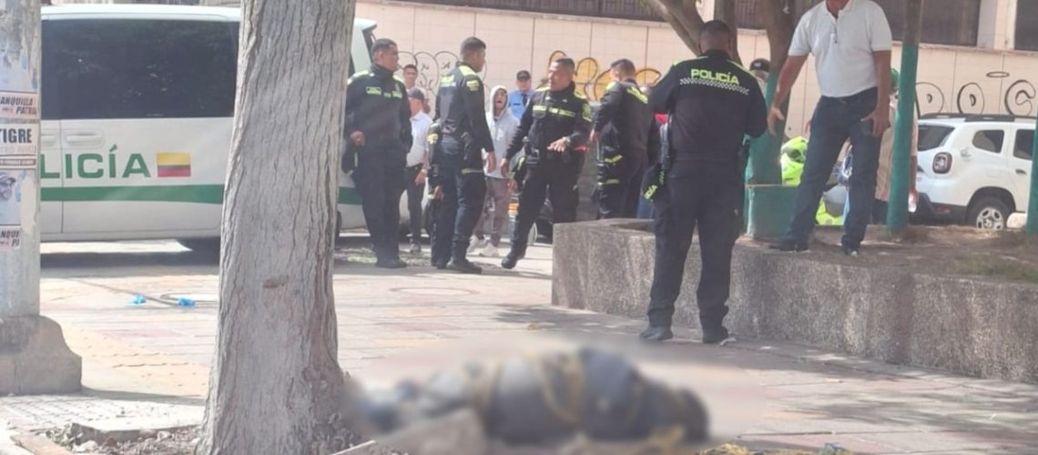 Hallazgo cadáver en inmediaciones del Centro Cívico de Barranquilla