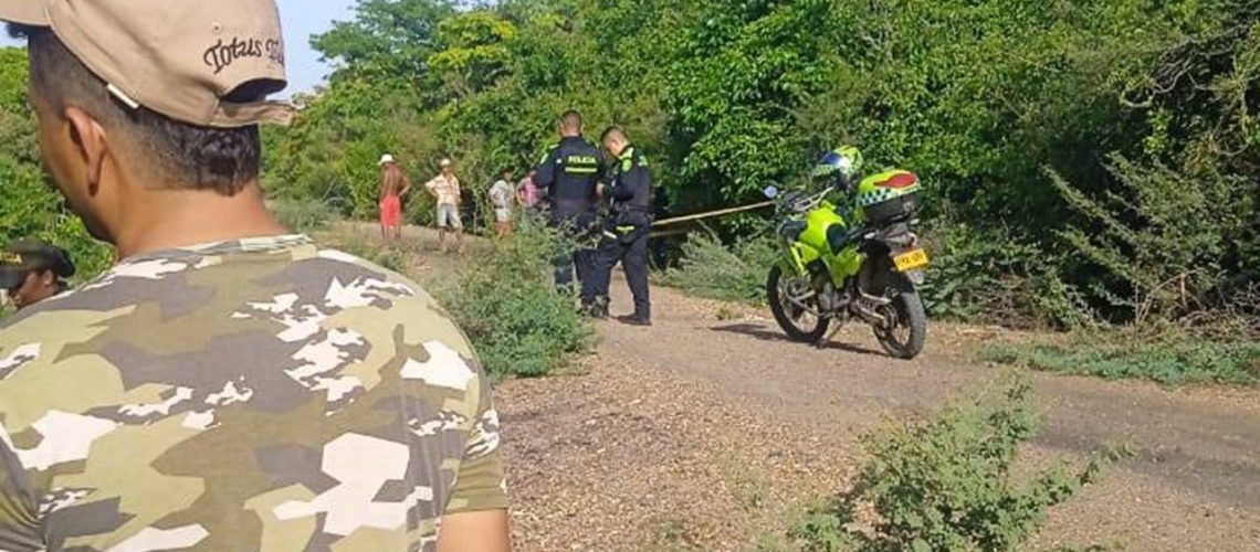 Hallazgo cadáver trocha Candelaria - Puerto Giraldo