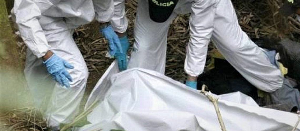 Hallazgo de cuerpo en trocha