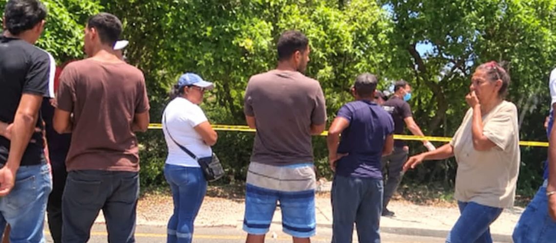 Hallazgo hombre sin vida avenida del Río, sector La Bendición de Dios