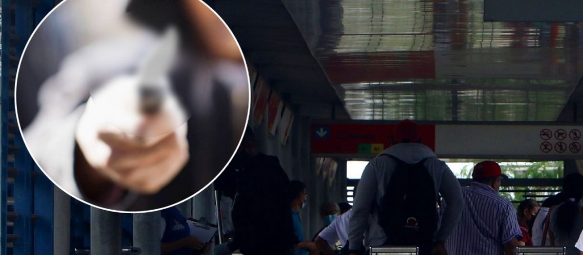 Herido Transmetro Barranquilla - REFERENCIA