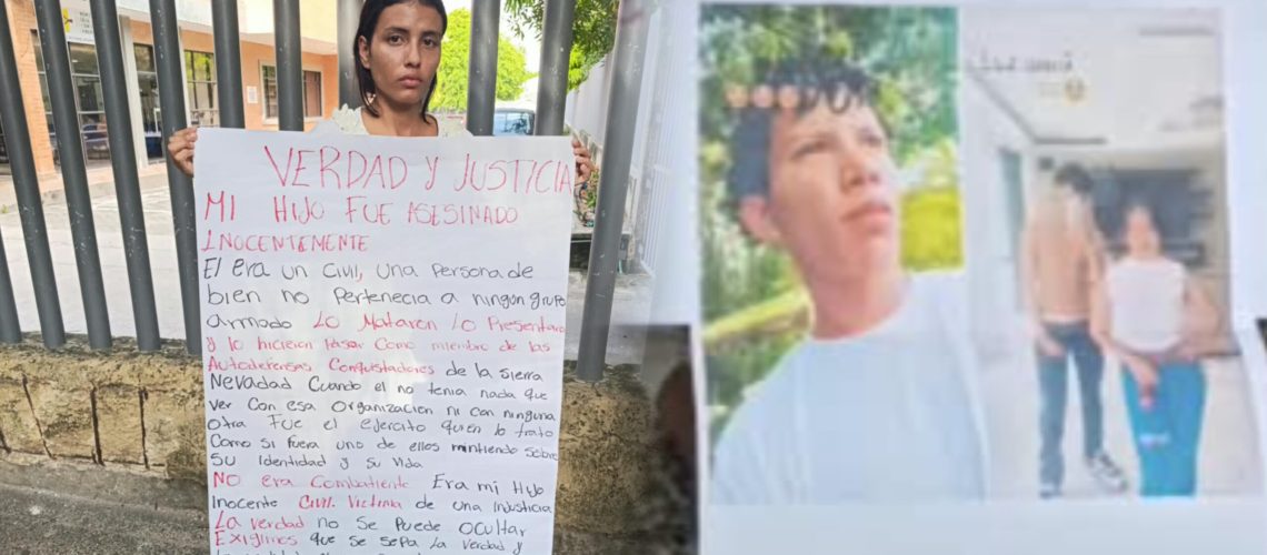 Hermana de joven abatido junto a Cholo de las ACSN