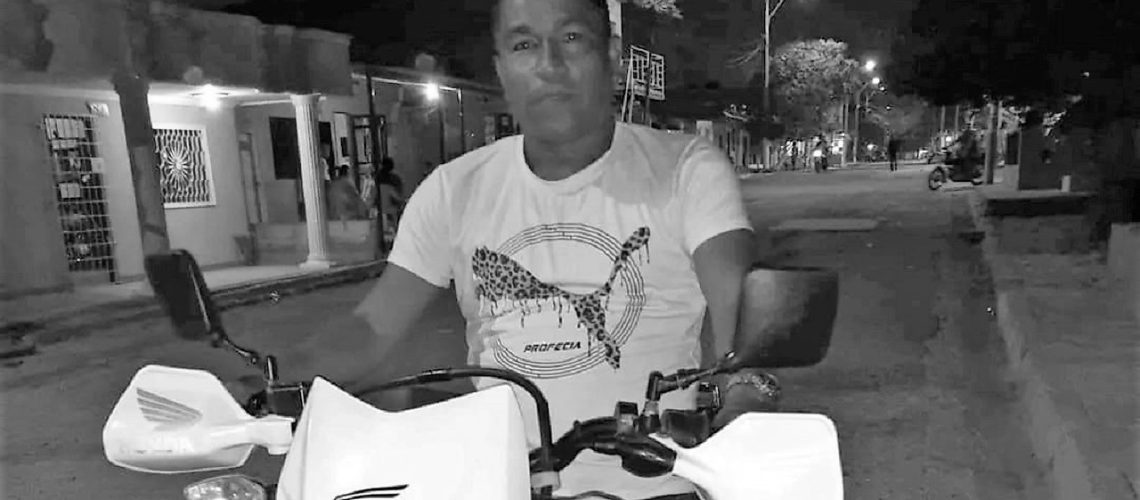 Hombre asesinado en el barrio La Gloria